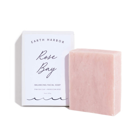 Facial Soap: Pink Sea Clay + Rose