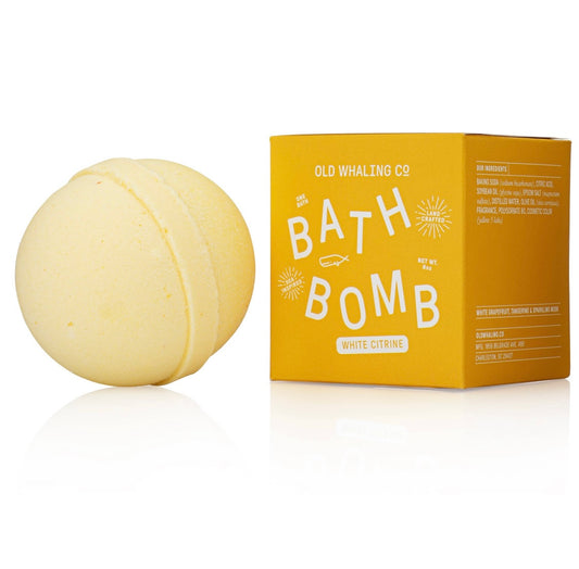 Old Whaling Co. White Citrine Bath Bomb