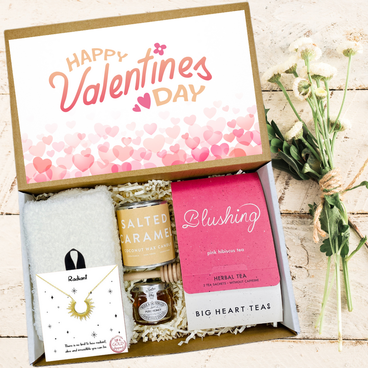 Happy Valentines Day Gift Box