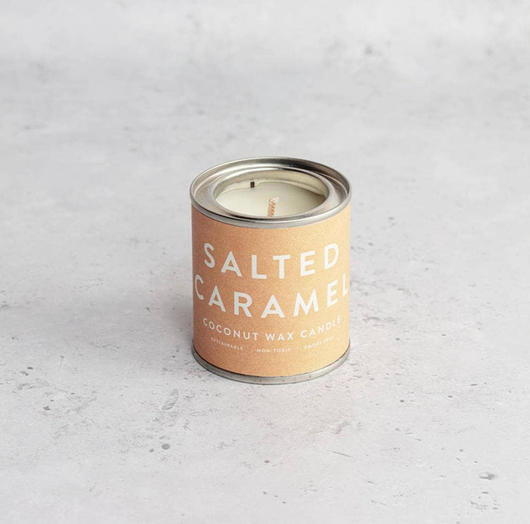 Salted Caramel Coconut Wax Candle