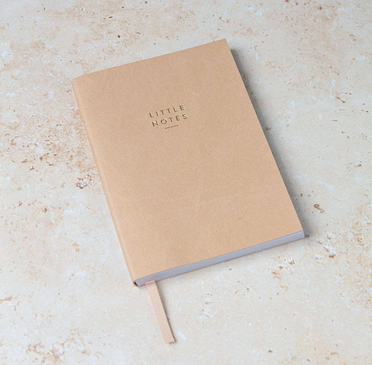 Vegan Leather Note Book - Tan
